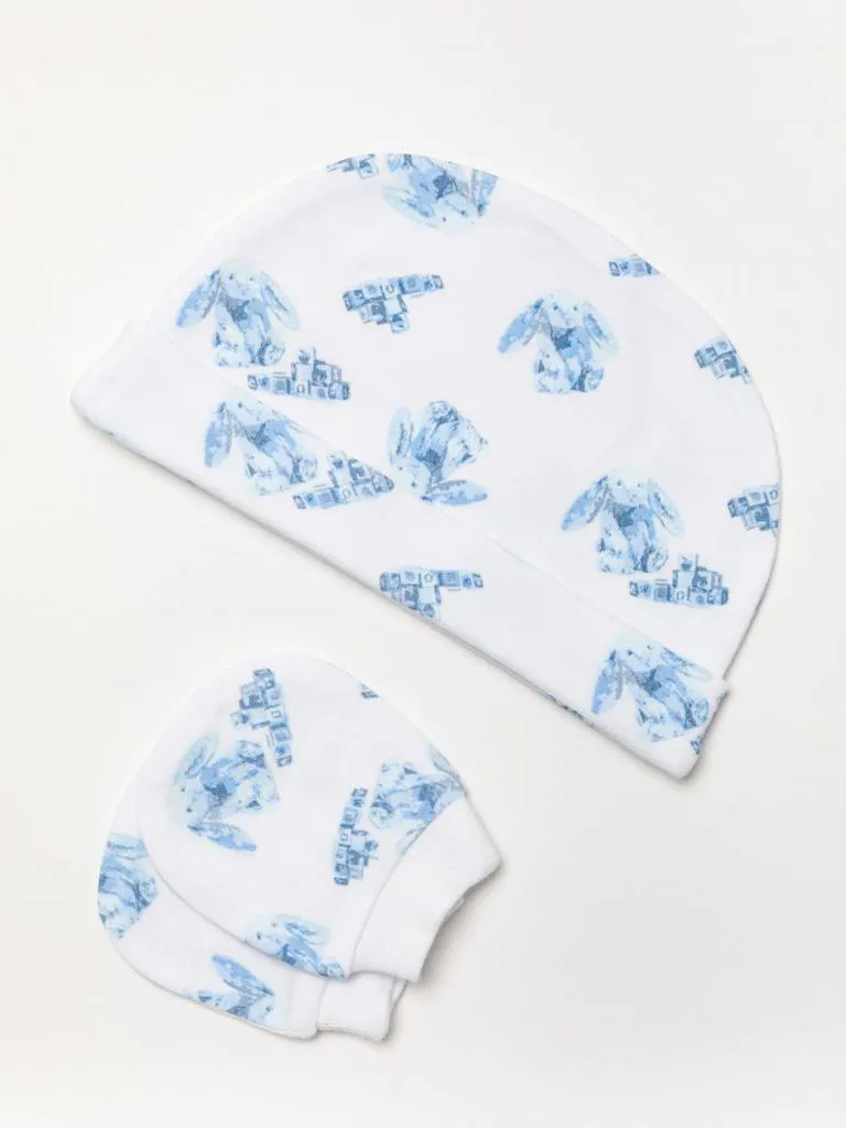 Baby Boy Clothing Gift Set 'Blue Bunny'