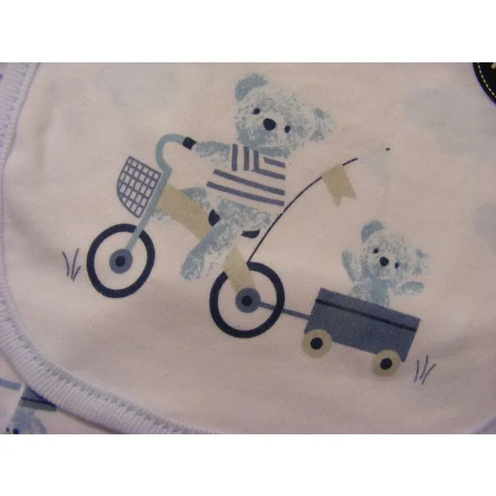 Baby Boy Clothing Set 'Cycling Teddies'