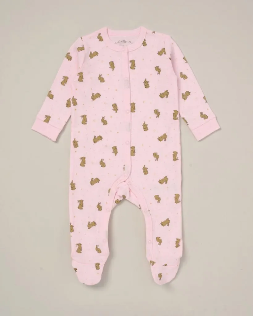 Baby Girl 'Bunny and Star' Clothing Set