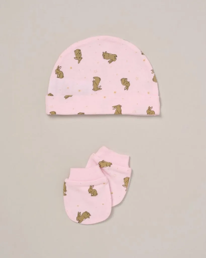 Baby Girl 'Bunny and Star' Clothing Set