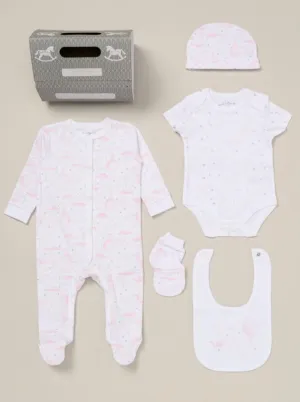 Baby Girls Clothing Gifts Set 'Pink Balloons'