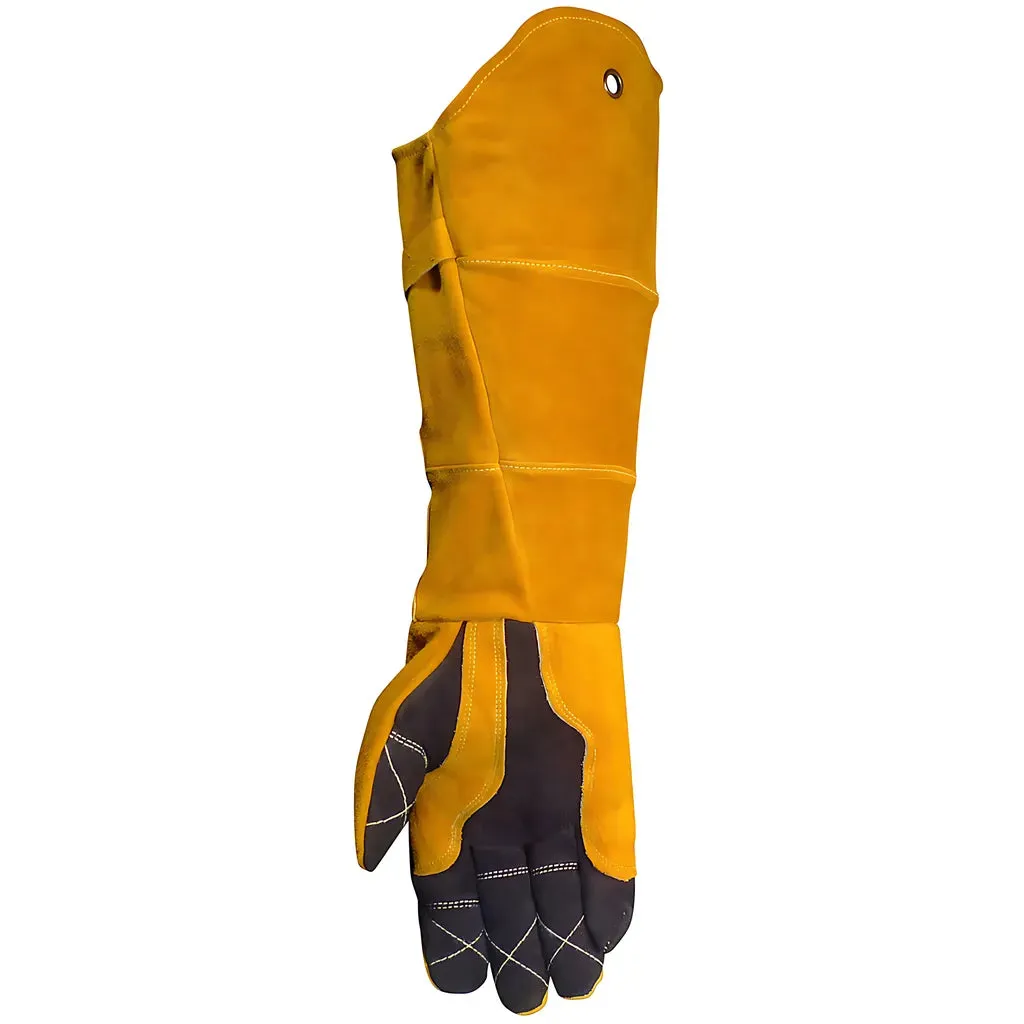 Caiman 1878-0 21" Deerskin FR Insulated MIG/Stick Welding Gloves