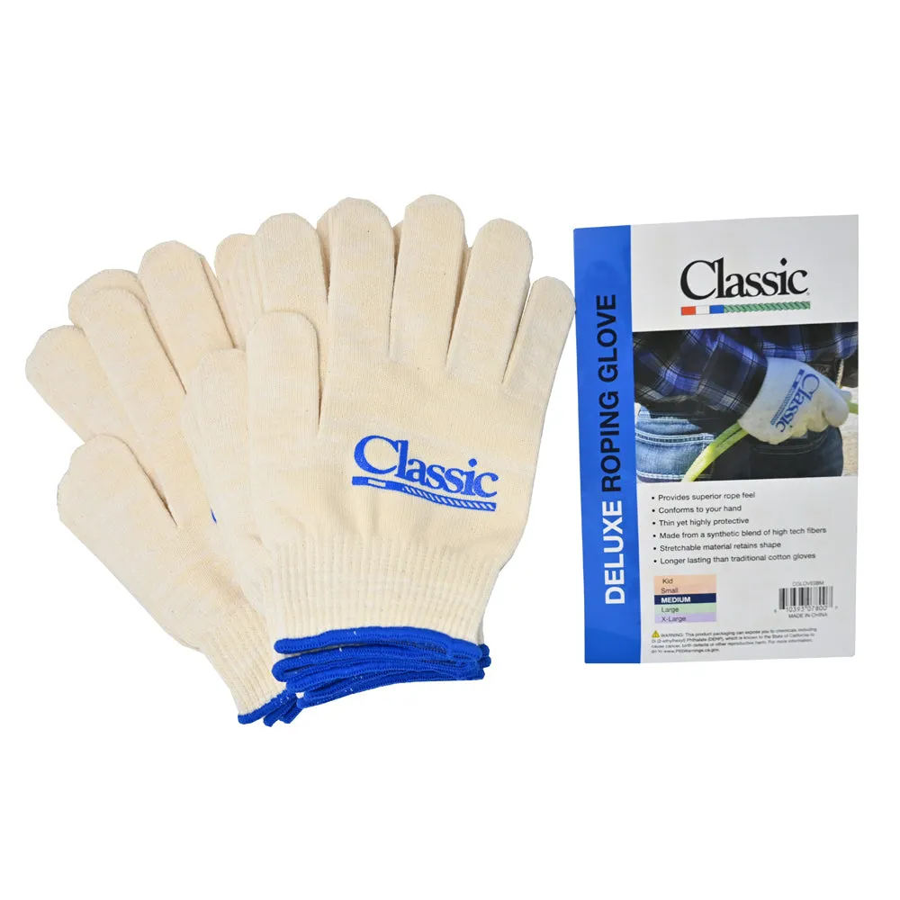 Classic Deluxe Roping Gloves- 12 Pack