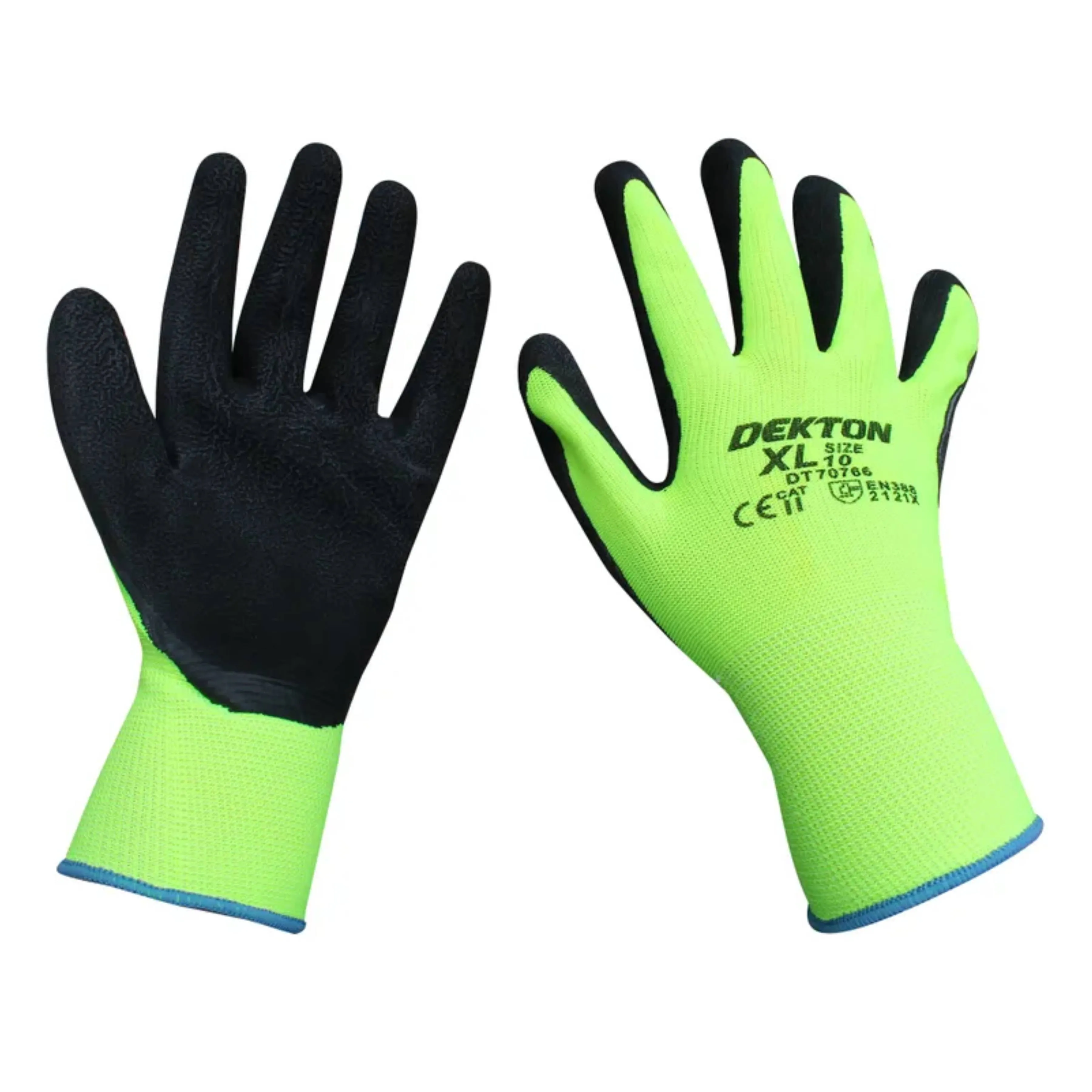 DEKTON Size 10/XL Premium Ultimate Comfort Latex Foam Working Gloves