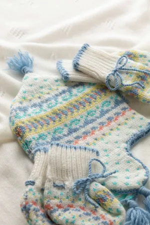 Fairisle Baby Accessories Gift Set