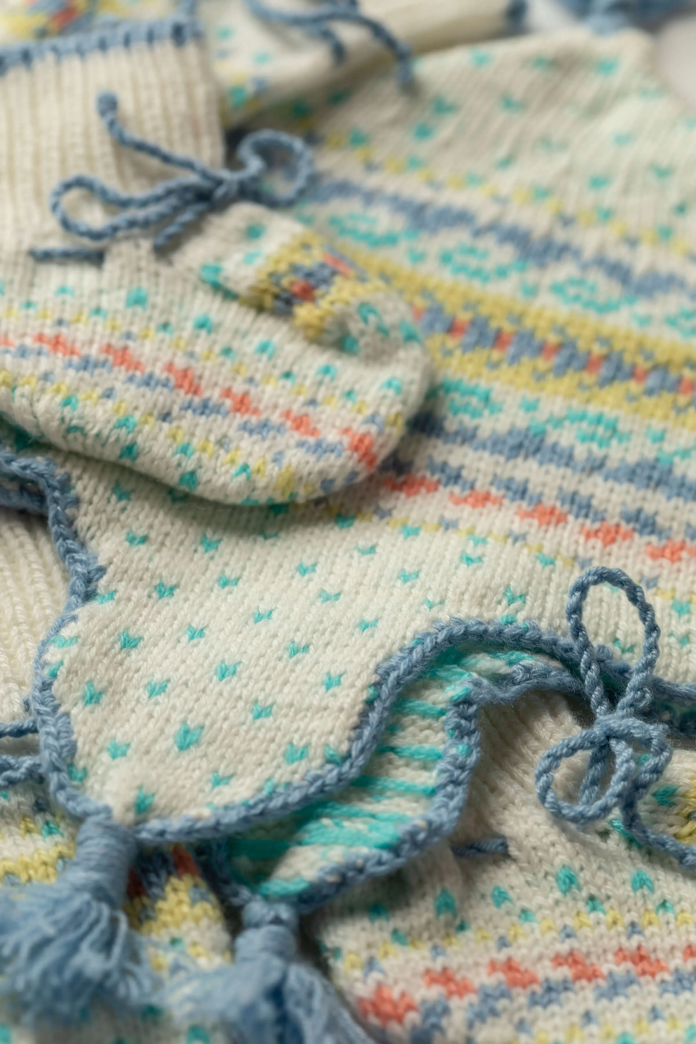 Fairisle Baby Accessories Gift Set