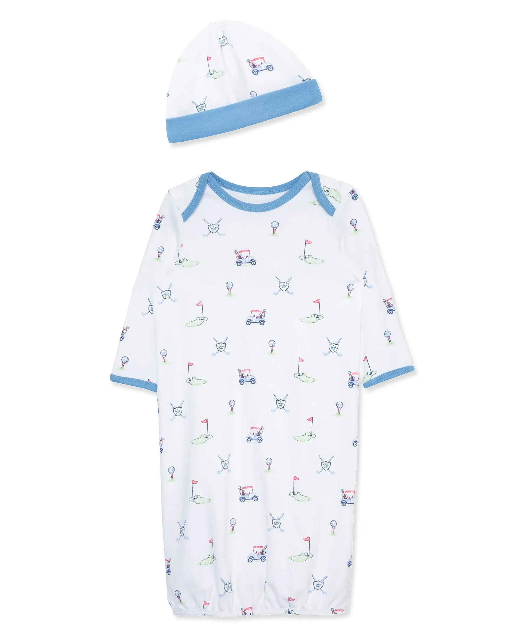 Golf Club Sleeper Gown And Hat