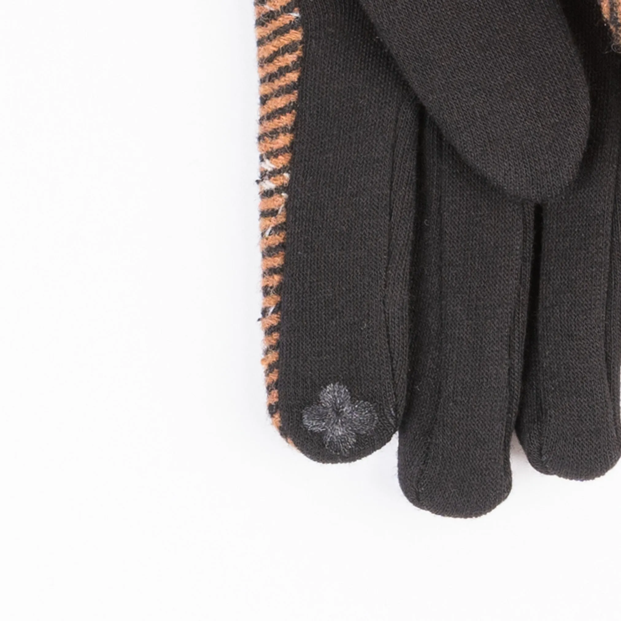 Herringbone Buckle Glove