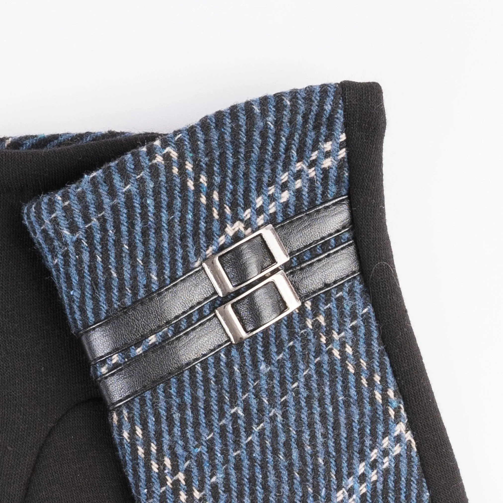 Herringbone Buckle Glove