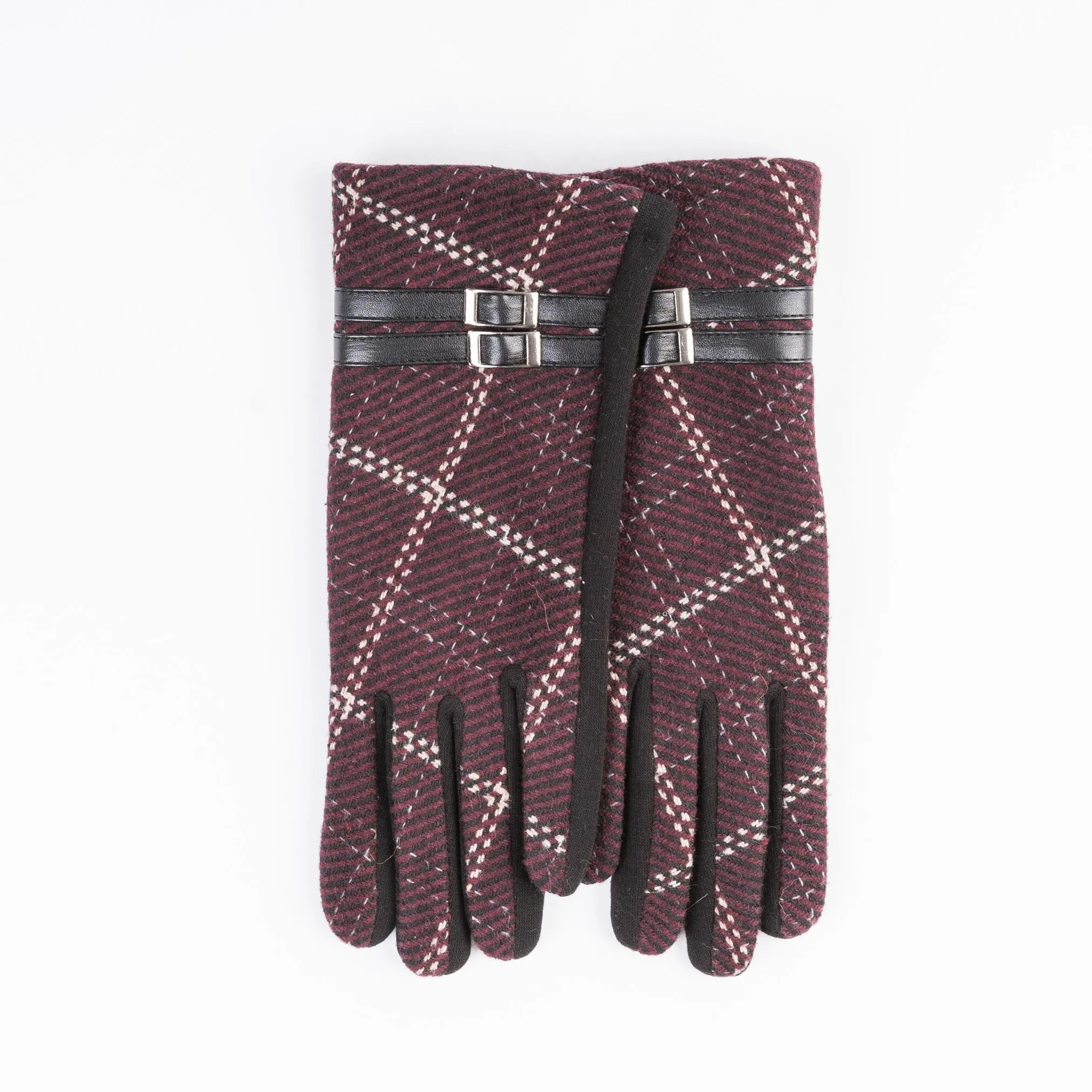 Herringbone Buckle Glove