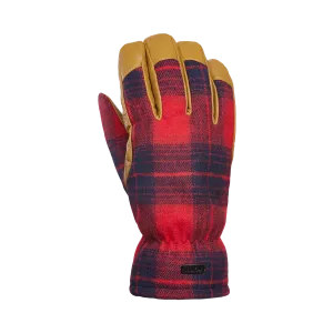 KOMBI LUMBERJACK WOOL MENS GLOVES