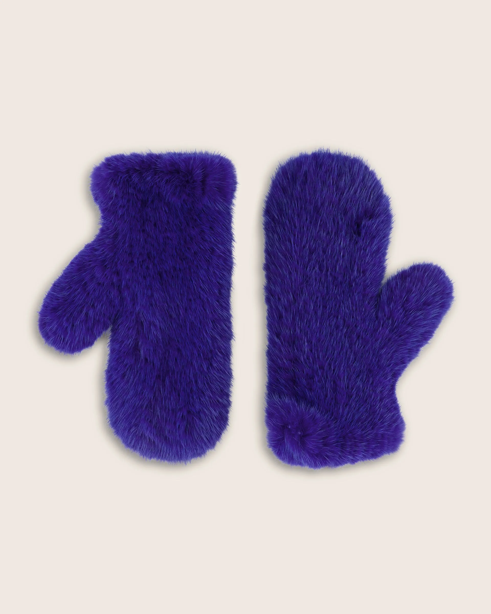 Lusso Mink Mittens