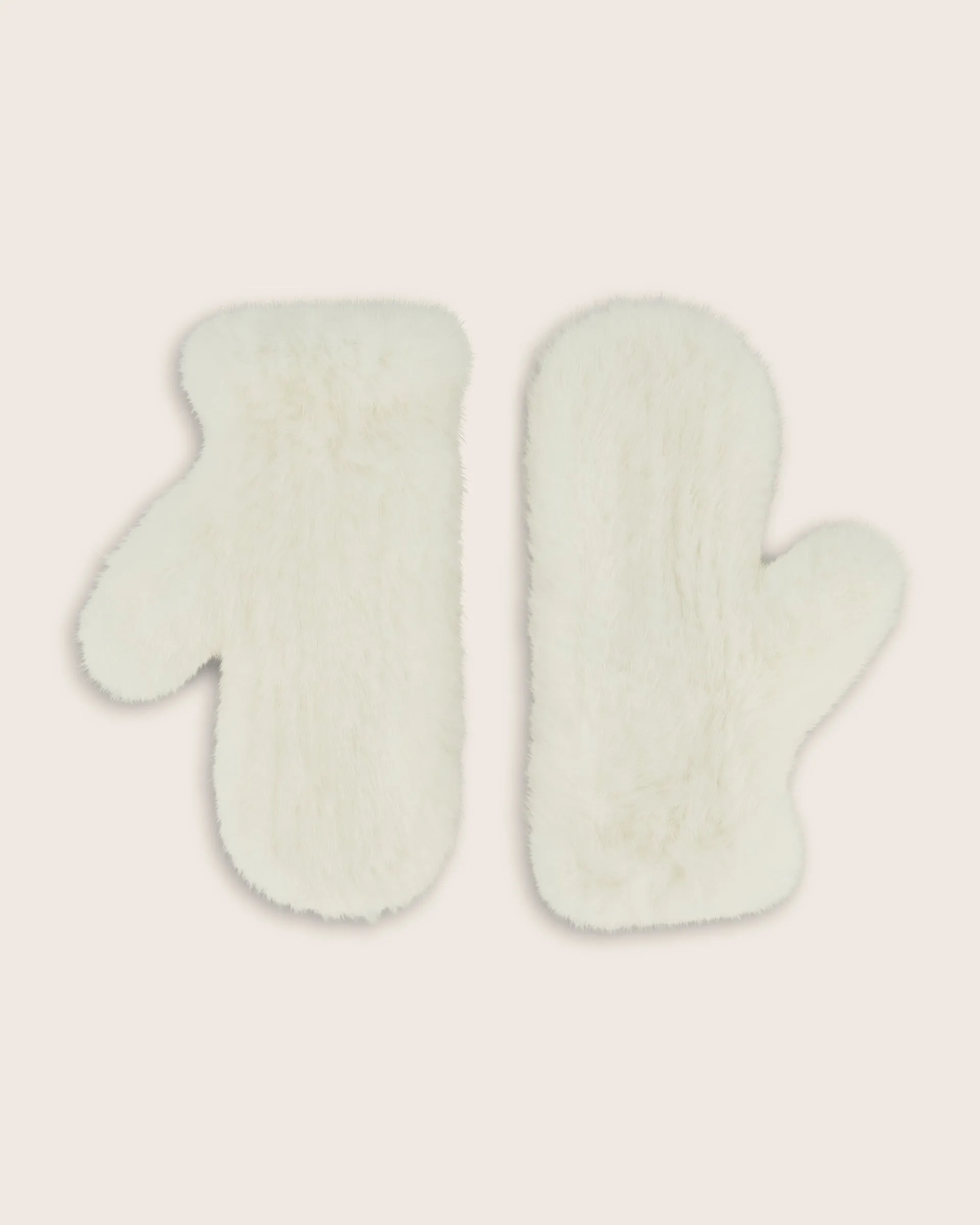 Lusso Mink Mittens