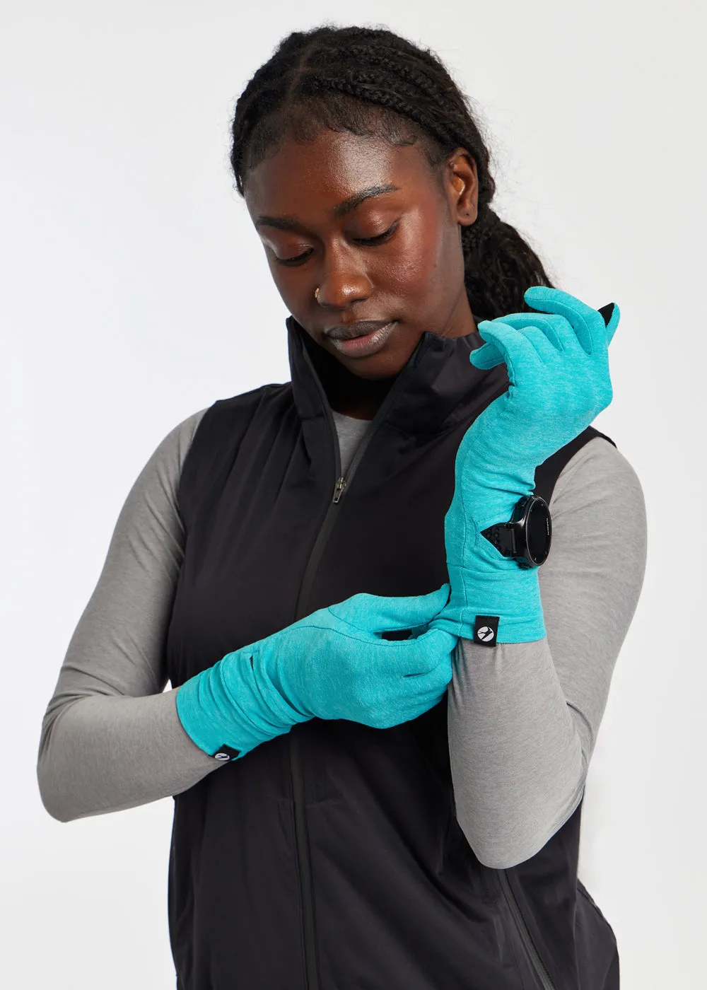 Oiselle Lux Watch Window Gloves