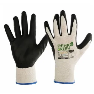 Pro Choice Think Green Recycled Liner With Black Nitrile Foam Dip (TGBN)