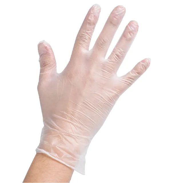 Rhinopack Disposable Vinyl Gloves 100pk (10pks / Case)