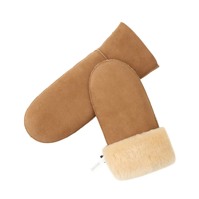 UGG Fluffy Sheepskin Mittens