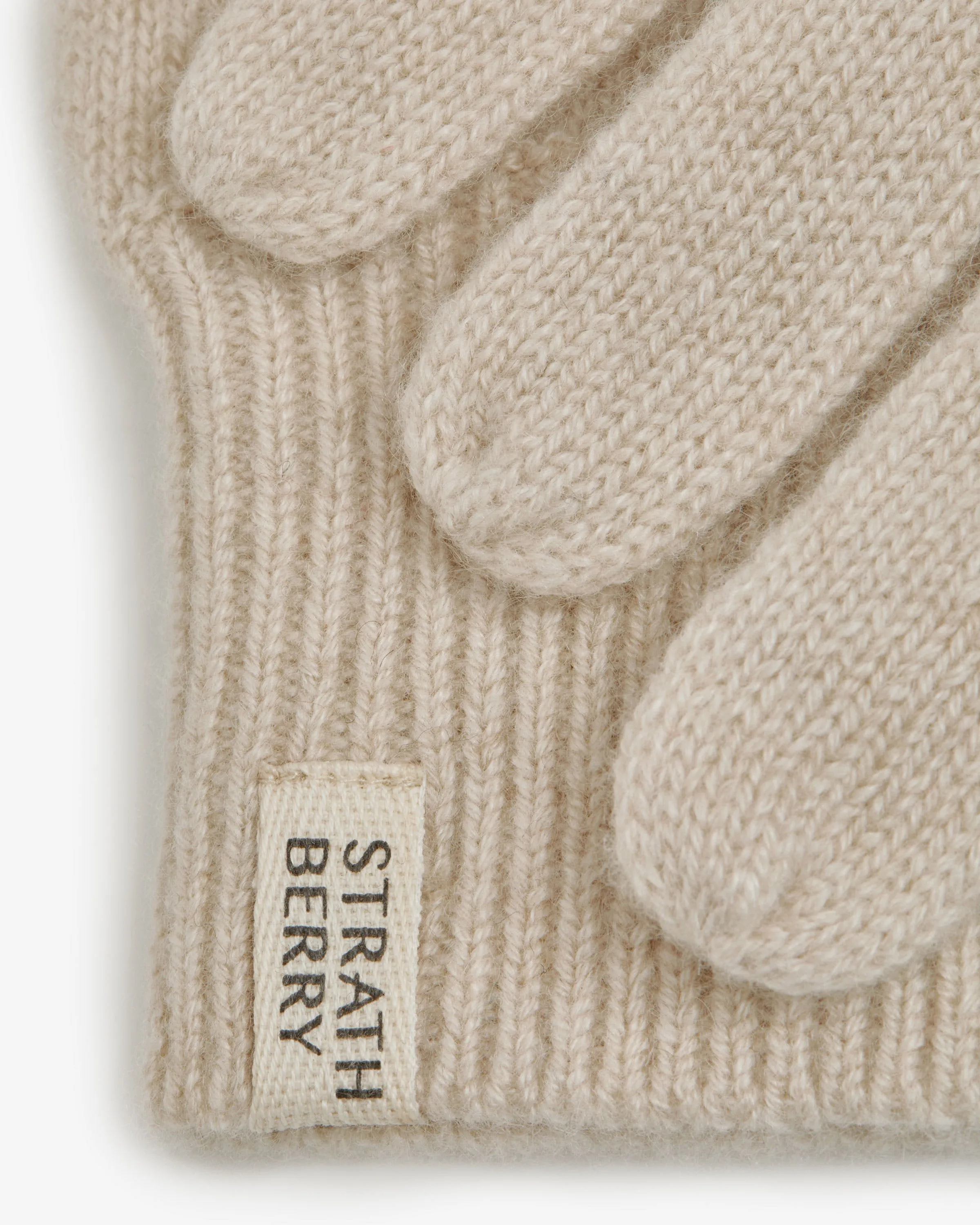 Westray Cashmere Gloves - Alabaster