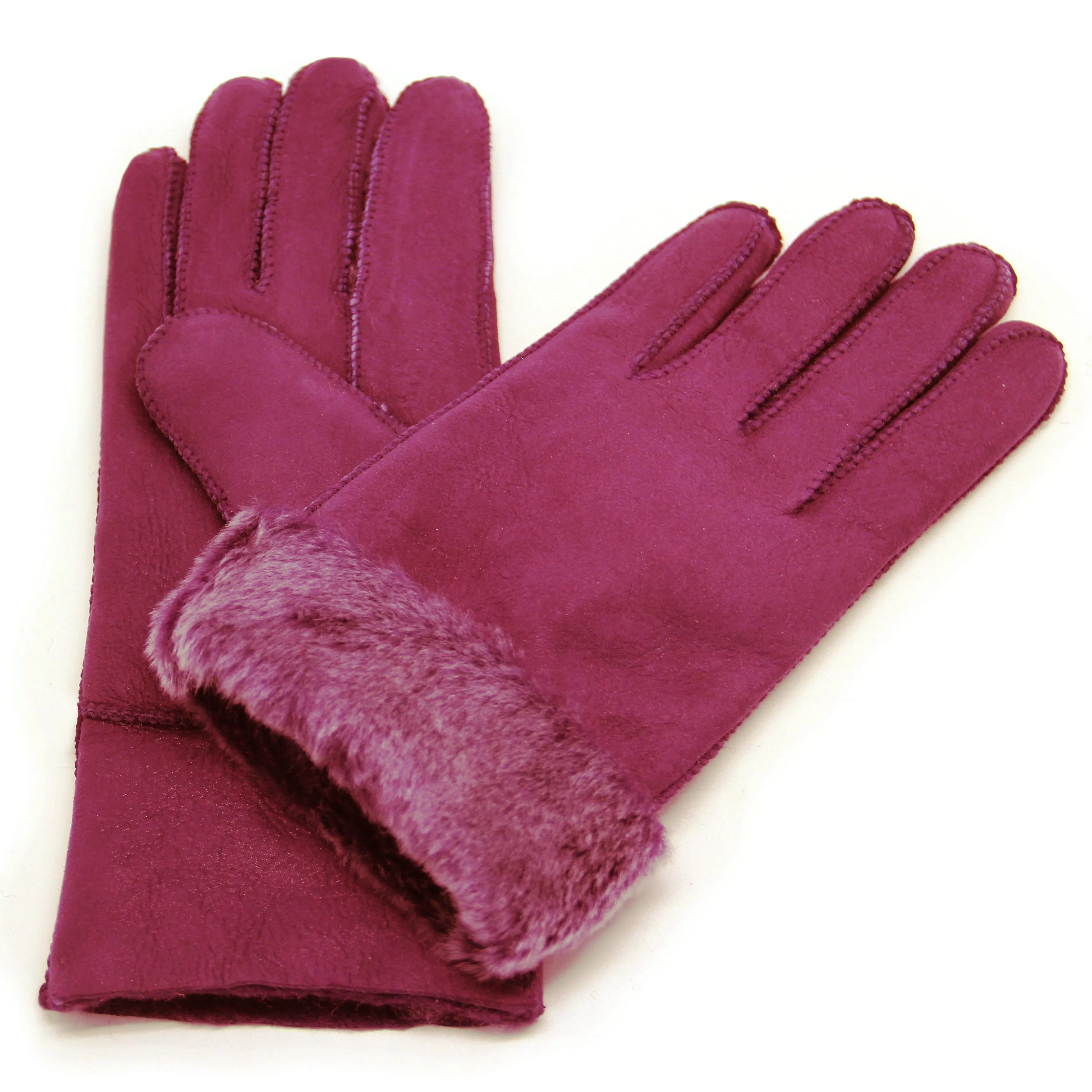 YISEVEN Women's  Shearling Sheepskin Leather Gloves