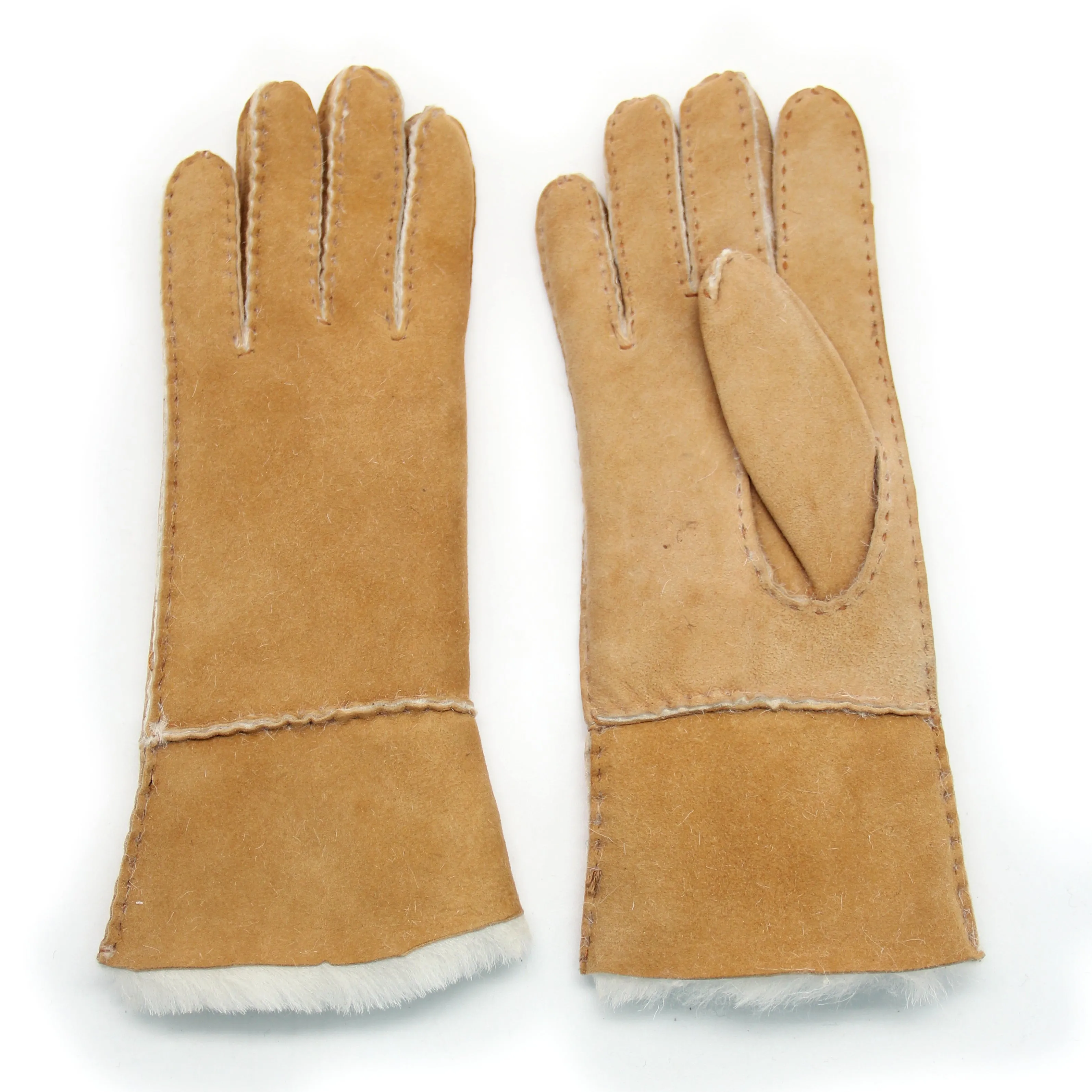 YISEVEN Women's  Shearling Sheepskin Leather Gloves